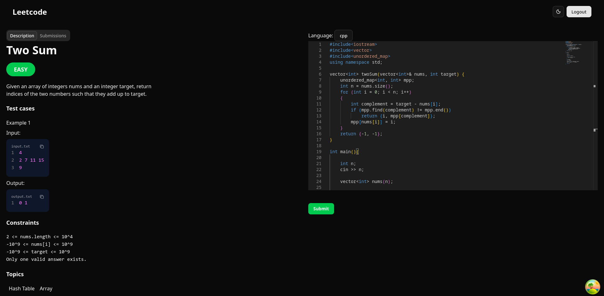 Online Judge Platform